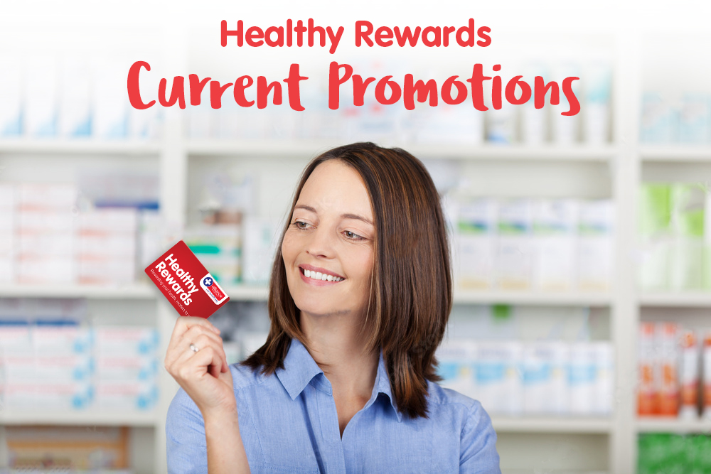 Healthy Rewards Current Promotions